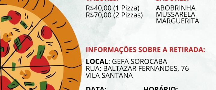 Pizza Solidária do GEFA